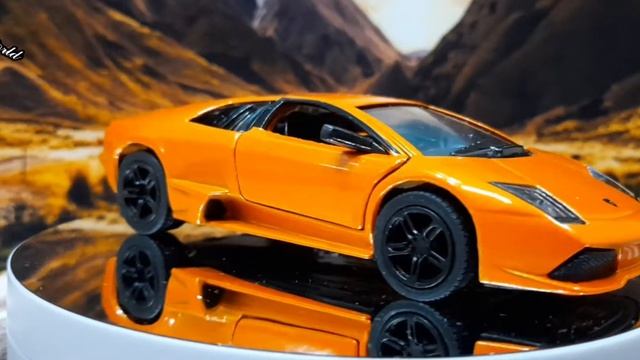Lamborghini Murcielago LP 640 1/36 (Orange) Kinsmart смотреть онлайн