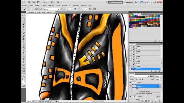 Speed Painting #3 -The Orange Invaders- смотреть онлайн