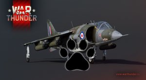 Первый в небе! Harrier GR.1 в War Thunder