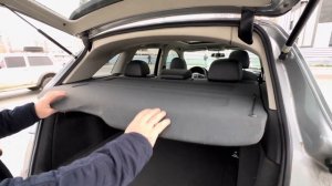 Audi Q5 2.0 TFSI USA 2010 встановлення шторки багажнику