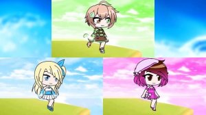 Midori's Mermaid Transformation + Comparison (Gacha Club)