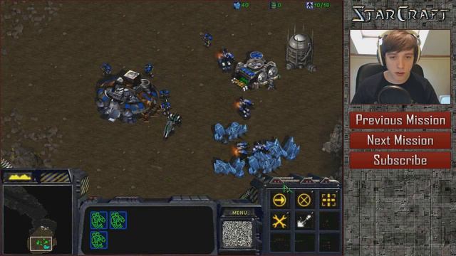Let's Play StarCraft: Terran Mission 1 - Wasteland смотреть онлайн