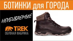 Зимние мужские ботинки TREK Blackmans | Пермская обувная фабрика