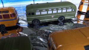 Модели автобусов: Кубань Г1А1, Нати-А, Лиаз-158, Зис-154, Зис-155, Паз-651,672, 672М,3742