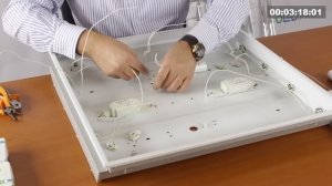 Переделка люминесцентного светильника армстронг в светодиодный за 5 минут