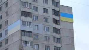 Утепление квартиры в цветах украинского флага - Харьков 31 декабря 2016