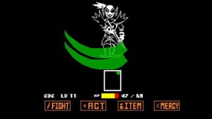 Undertale Undyne The Undying fight