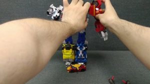 Обзор трансформера не совсем Ultra Prime, не до конца Optimus Maximus - Combiner Wars. Музей Р-ТФ.