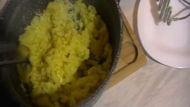 Пошаговый рецепт картофельного пюре