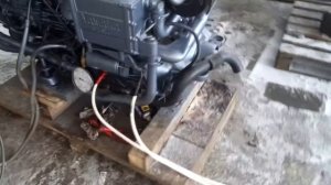 Yamaha diesel SX420KS #600127 start