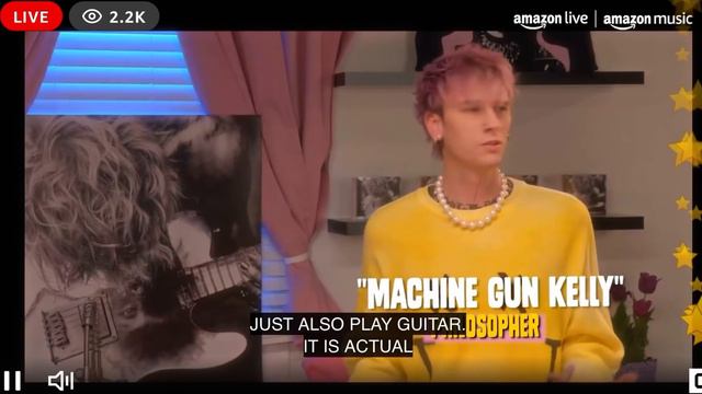 MACHINE GUN KELLY - MAINSTREAM SELLOUT ( AMAZON MUSIC PROMOTION )