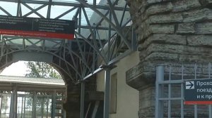 Город Пушкин. Вокзал