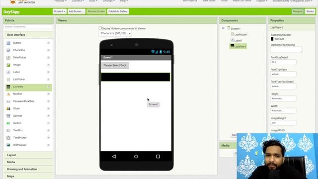 How to Use List Picker & List View  in MIT App Inventor 2 | 5/100 #mitappinventor #mitappinventor2