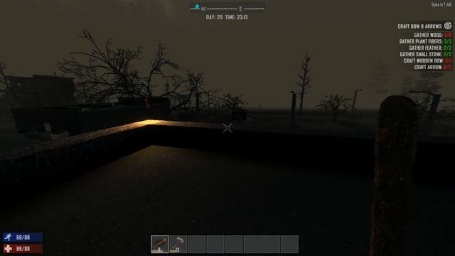 Оса птеродактель, хейтеры, сломанные ноги и никакого результата 7 days to die 14 alpha смотреть онлайн