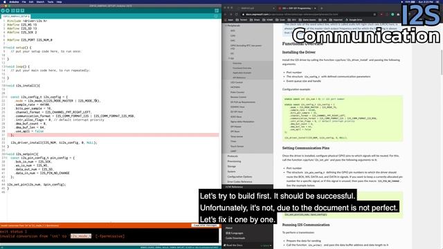 ESP32 | INMP441 | Tutorial - [Part.0] Set up I2S for Microphone