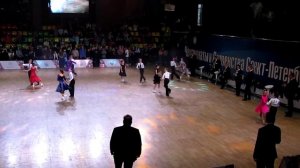 Ча-ча-ча (Дети-2 D класс, 8 танцев) финал Первенство СФТС Санкт-Петербурга 17.01.2020