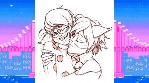 Фанфик "Леди Баг и Супер Кот" - Поцелуи