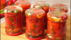 Приготовила себе, ТЕПЕРЬ ГОТОВЛЮ НА ПОДАРКИ! МАРИНОВАНЫЕ ПЕРЦЫ на зиму.