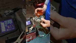 Проверка диодного моста автомобильного генератора через лампочку