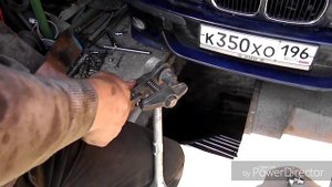 Замена поперечного рычага BMW e39