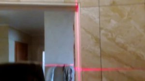 Плитка в ванной под лазерный уровень