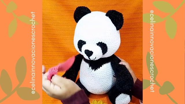 PANDA AMIGURUMI ? parte 6 - Patron: Celina innovaciones crochet смотреть онлайн