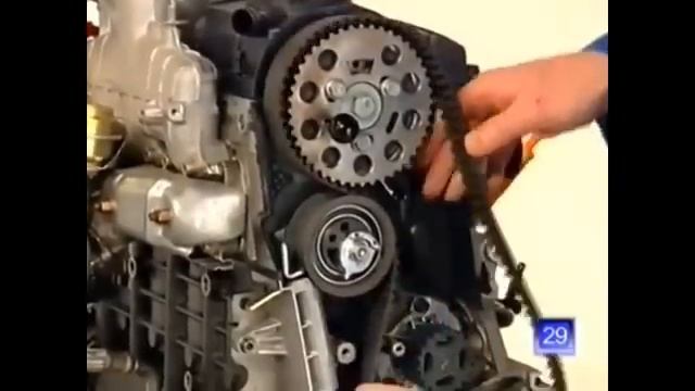 Замена ремня ГРМ VW T5 1.9 TDI AXB смотреть онлайн