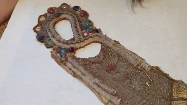Реставрация Гефсиманской плащаницы. С чего начинается реставрация.