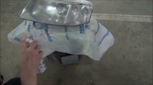 Фары под лак заваливаем...