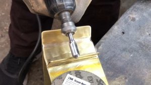 DIY - Brass phone stand. Подставка для телефона из латуни. Своими руками.