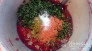Домашний соус ткемали