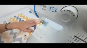 МК. #1 Как быстро и просто сшить наволочку на диванные подушки.