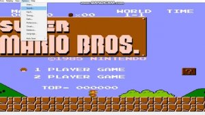 Настройка джойстика для Nestopia и игры в Super Mario Bros.