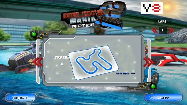 ニトロでぶっ飛ばしながら1位を争うジェットスキーのレース??? 【Water Scooter Mania 2 Riptide】 GamePlay ?? смотреть онлайн