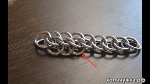 Полуперсидское плетение 6 в 1 ,полотно для кольчуги,инструкция по плетению (Half Persian 6 in 1)