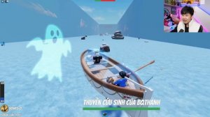 Người cuối cùng sống sót trên đảo sóng thần 1000m nhận 1 tỷ !? bqThanh và Ốc Chơi ROBLOX TSUNAMI