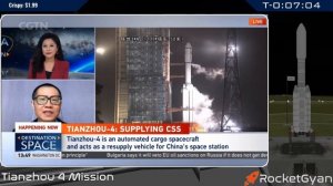 [Liftoff: 1:07:21] China Space Station Launch LIVE | Tianzhou 4 cargo module launch | Long March 7