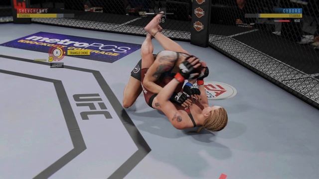 UFC 3 - Valentina Shevchenko vs. Cris Cyborg - 5 Round Main Event | Legendary Difficulty смотреть онлайн