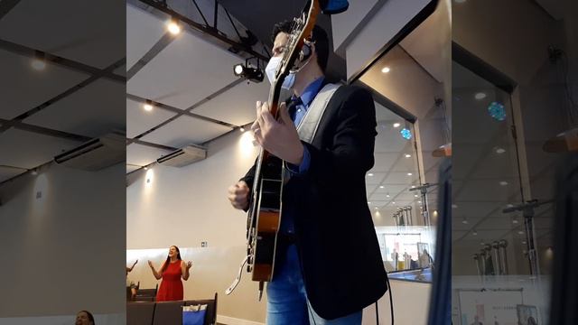 Teste Ao Vivo Ibanez AF95 / Nux Amp Force / Behringer ULTRA G Gi100/ Maravilhosa Graça-Amazing Grac смотреть онлайн