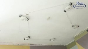 Установка натяжного потолка ПВХ Пошаговая инструкция от Аста М