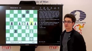 Fabiano Caruana joins Fiona Steil-Antoni in the studio to analyse his win against Etienne Bacrot