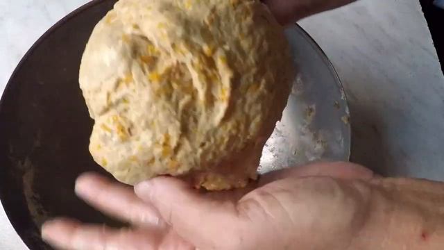 Тыквенные булочки на закваске
