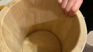 Катка дубовая 15л для засолки. Бочки дубовые