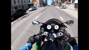 Легкая прогулка на мотоцикле по Краснодару