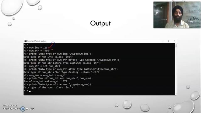 Python Data Type Conversion смотреть онлайн