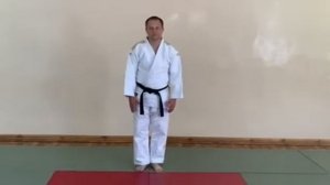 Показ приветствия дзюдоиста (Дзюдо)