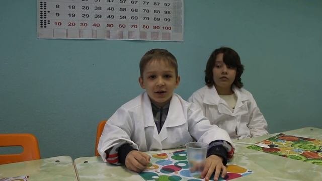 Полимер своими руками от Гриши на Мастер-классе «Увлекательные химические опыты с полимерами»
