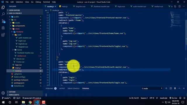 Laravel Vue Rest API Bangla | admin login & register route design restfull api Tutorial Part-13