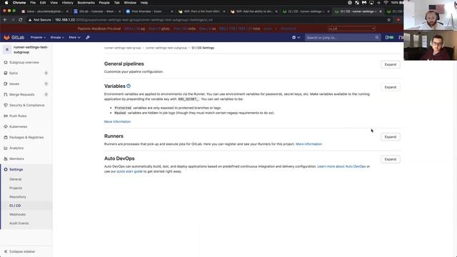 Disabled shared runners - FE/UX sync смотреть онлайн