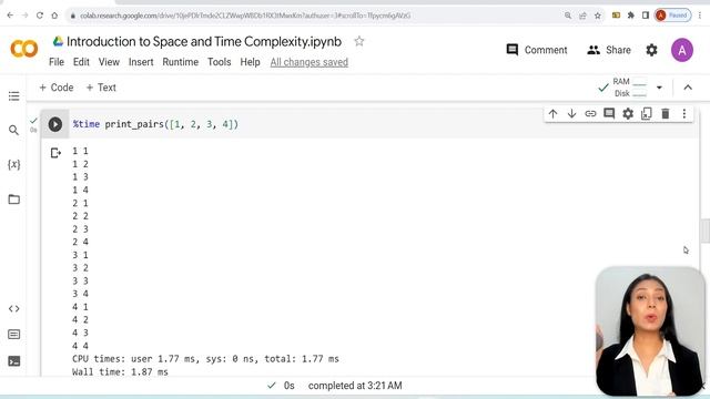 Space and Time Complexity in Python | Python Programming Tutorials | Meritshot Tutorials